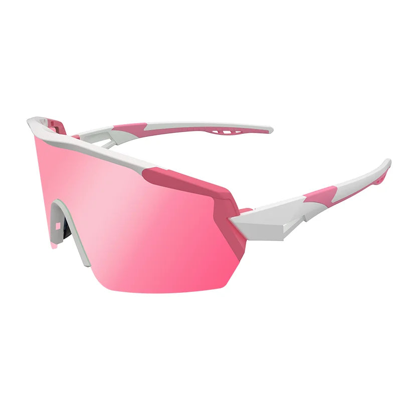 Outdoor Eyewear Sports Glasses Shades - Bike Sunglasses Tr90 Frame Uv400 Polarized Cycling Sunglasses Set