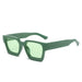 Square Frame Sunglasses: Retro Chic with UV400 Protection for Women and Men