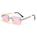 Retro Rhinestone Sunglasses: LBA Shades Luxury Women's Eyewear with UV400 Protection