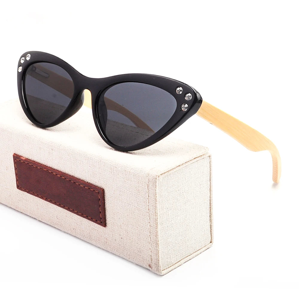 Fashion Retro Sunglasses: Cat Eye Women's River Eyewear, Made in Italy