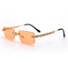 Retro Rhinestone Sunglasses: LBA Shades Luxury Women's Eyewear with UV400 Protection