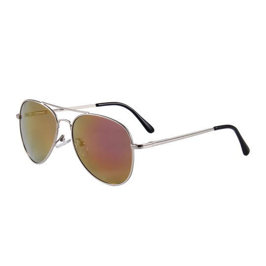 Unisex Cooper Frame Aviation Sunglasses: Trendy UV400 Shades for All