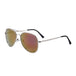 Unisex Cooper Frame Aviation Sunglasses: Trendy UV400 Shades for All