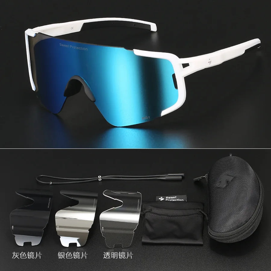 Polarized Sunglasses for Men Women UV Protection - Cycling Sunglasses