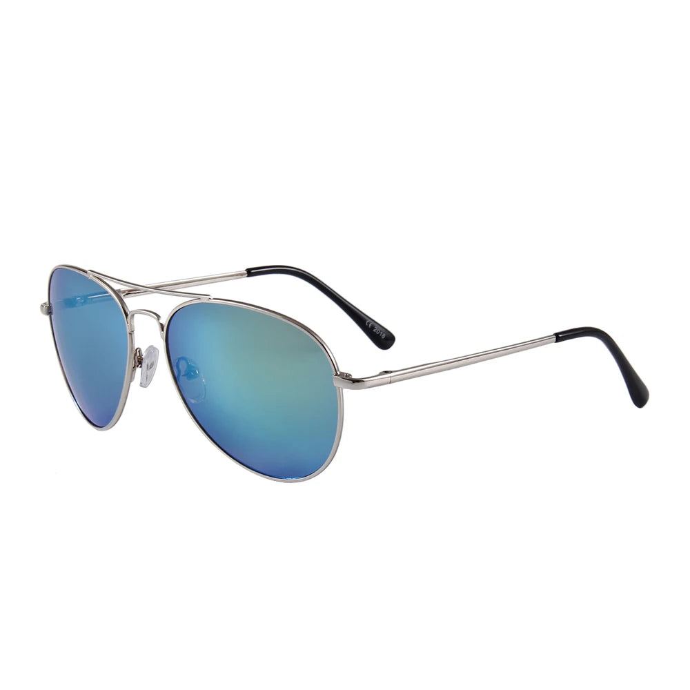 Unisex Cooper Frame Aviation Sunglasses: Trendy UV400 Shades for All