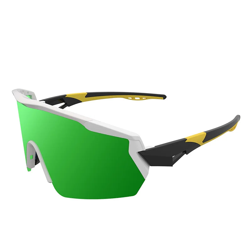 Outdoor Eyewear Sports Glasses Shades - Bike Sunglasses Tr90 Frame Uv400 Polarized Cycling Sunglasses Set