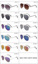 Unisex Cooper Frame Aviation Sunglasses: Trendy UV400 Shades for All