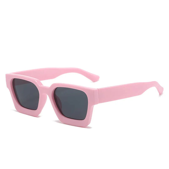 Square Frame Sunglasses: Retro Chic with UV400 Protection for Women and Men