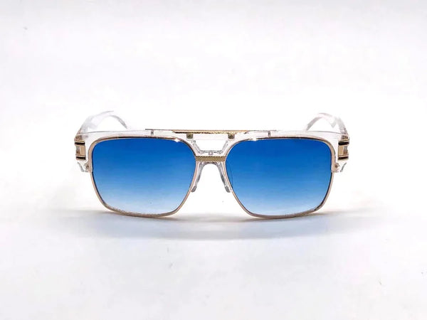 Fashionable Eyewear for Women and Men : Trendy Square Metal Sunglasses