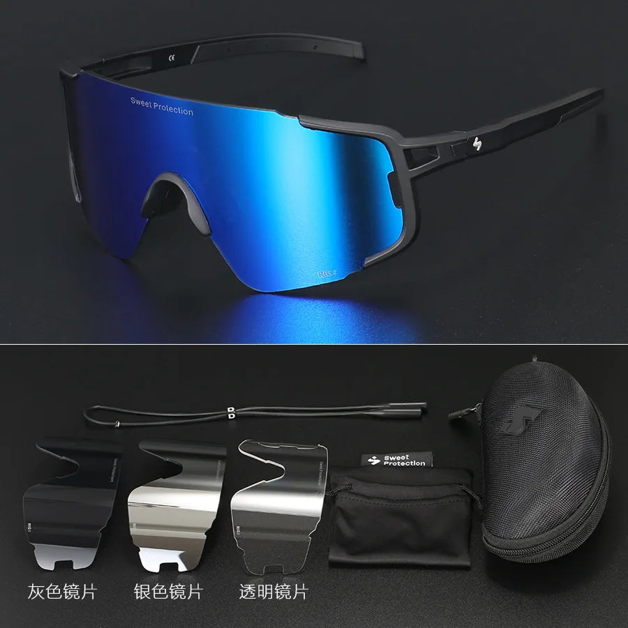 Polarized Sunglasses for Men Women UV Protection - Cycling Sunglasses