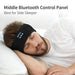 Wireless Bluetooth Headband Sleeping Headphones Sports Earphone Music Hat with Thin HD Stereo Speakers Eye Mask for Side Sleeper