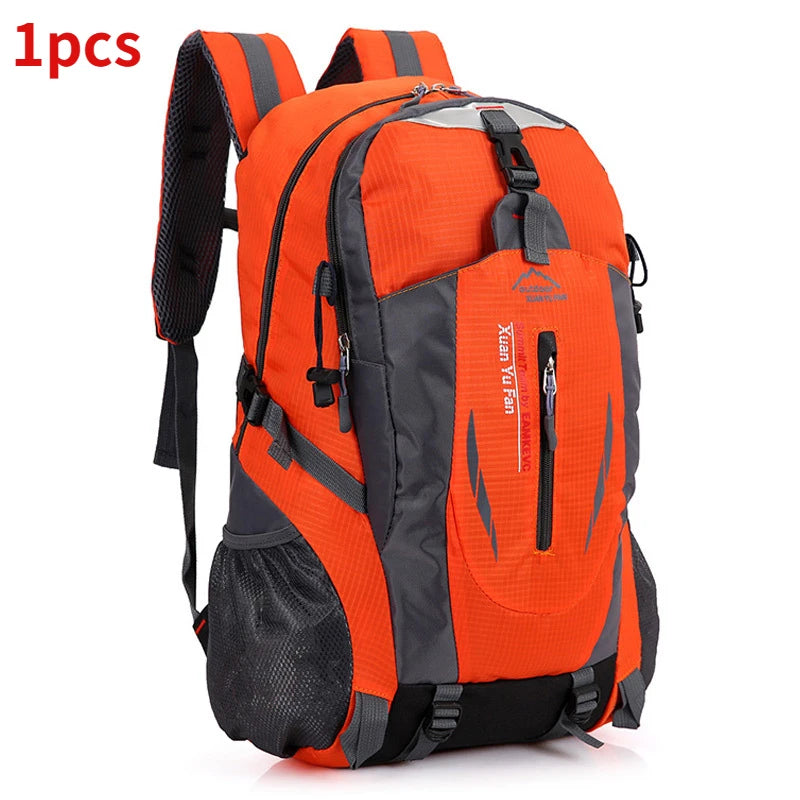 Outdoor Mountaineering Backpack - 36-55L, Unisex, Nylon