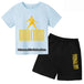 CR7 Baby Boys Clothing Sets - Summer Kids Sports T-shirt + Shorts 2-piece Set