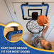 Versatile QDRAGON Basketball Hoop Adventure for Any Location