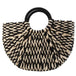 Handmade Rattan Handbag – Simple All-Match Tote for Women