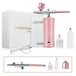 Portable Airbrush Nail Kit with Compressor - Ideal for Nail Art, Painting Crafts, and More