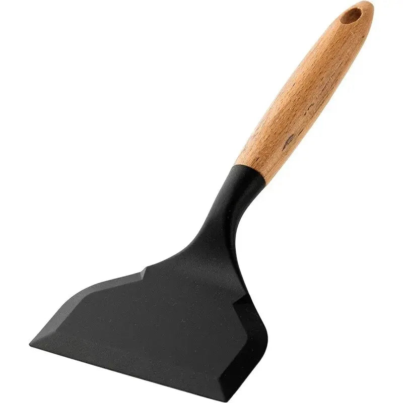 Cooking Utensils - Non-Stick Kitchen Scraper & Pizza Shovel