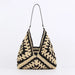 Large Capacity Vintage Straw Tote Bags for Women - Elegant Summer Shoulder Handbags