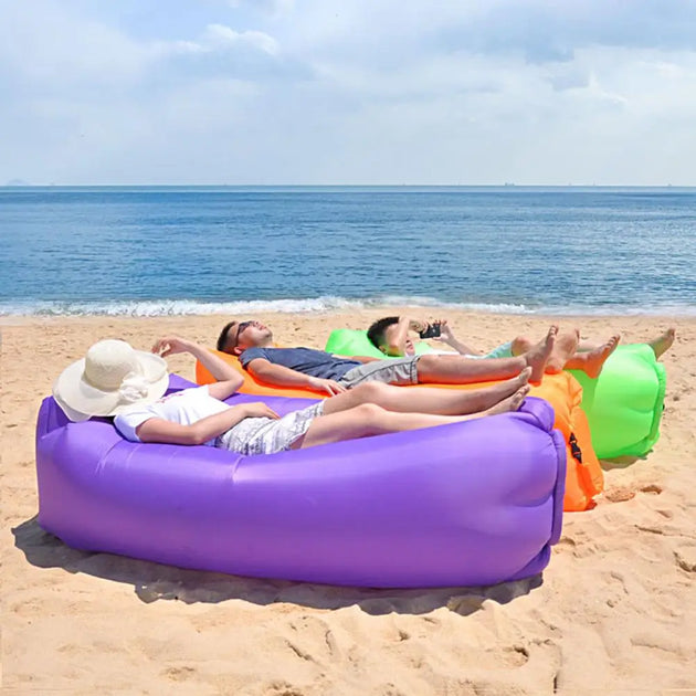 Inflatable Air Sofa - Lazy Chair for Outdoor, Foldable & Portable