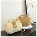 Elegant Fashion Straw Woven Bags - Versatile Rattan Crossbody & Shoulder Bag