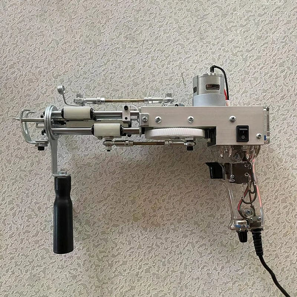 Tufting Gun 2 In 1 Starter Gun Loop Pile Cut Pile Rug Tufting Gun Carpet Making Gun Electric Carpet Sewing Machine DIY Tools