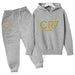 Trendy Football Boys CR7 Hoodie Set - Perfect Children's Long Sleeve Clothing