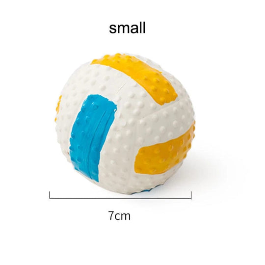 Playful Dental Care: Dog Ball Toys for Small Dogs - Interactive Chew and Tooth Cleaning