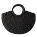 Handmade Rattan Handbag – Simple All-Match Tote for Women