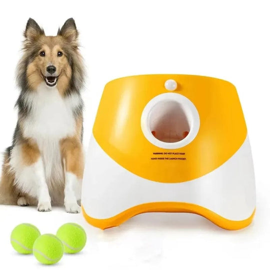 Electric Interactive Throwing Training Dog Fetch Toy Thrower Machine mini Tennis Automatic Dog Ball Launcher