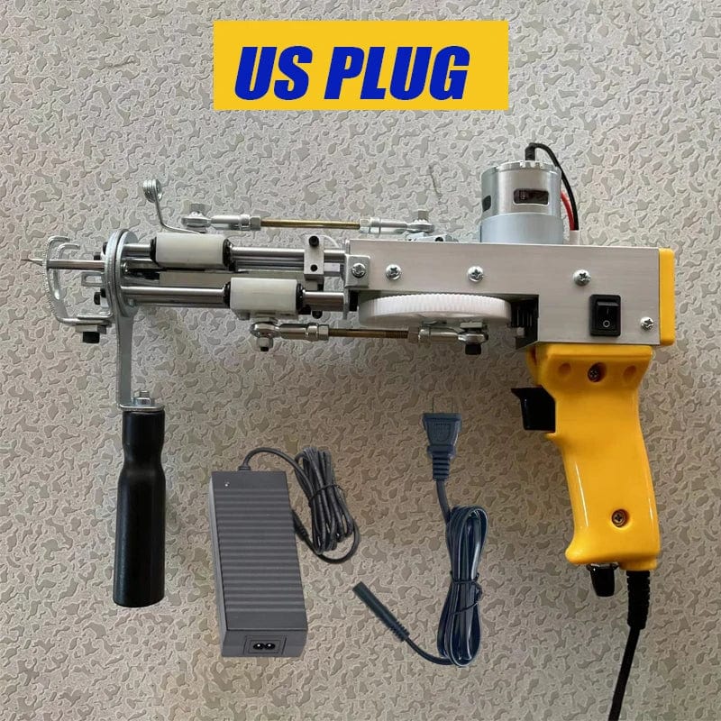 Tufting Gun 2 In 1 Starter Gun Loop Pile Cut Pile Rug Tufting Gun Carpet Making Gun Electric Carpet Sewing Machine DIY Tools