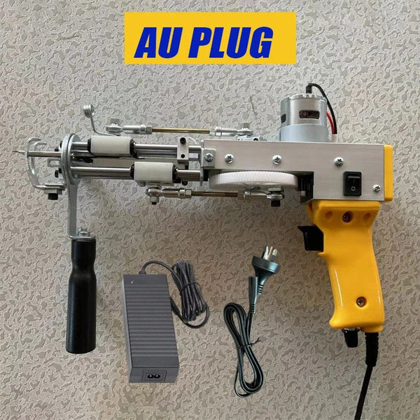 Tufting Gun 2 In 1 Starter Gun Loop Pile Cut Pile Rug Tufting Gun Carpet Making Gun Electric Carpet Sewing Machine DIY Tools