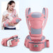 Ergonomic Baby Carrier Backpack - Newborn Hipseat Carrier, Front Facing Kangaroo Baby Wrap Sling for Comfortable Travel