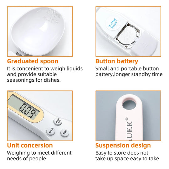 High-Precision LCD Digital Kitchen Scale for Accurate Measuring