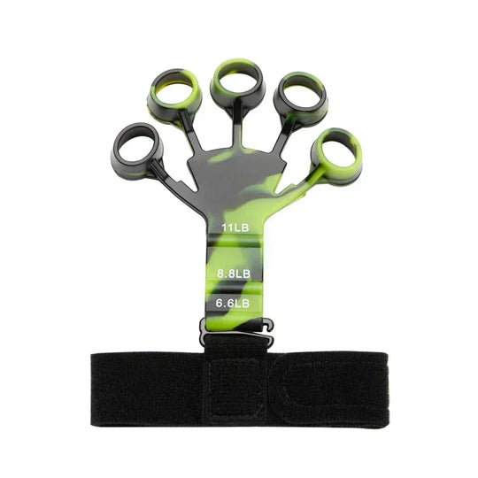 Finger Grip Strengthener | 6 Levels Resistance Hand Exerciser | Portable & Durable