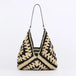 Large Capacity Vintage Straw Tote Bags for Women - Elegant Summer Shoulder Handbags