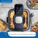 Electric Air Fryer with Visual Fryer | Integrated Microwave & Oven | Meiling