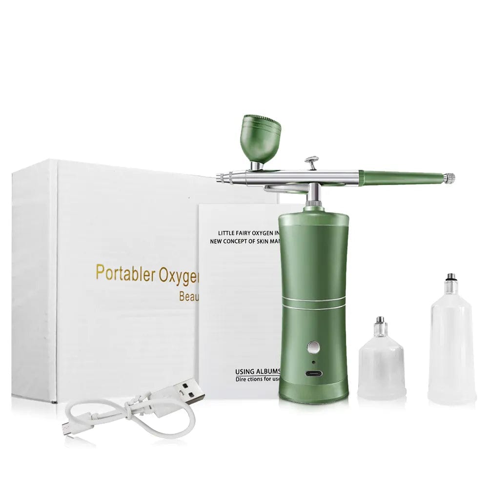 Portable Airbrush Nail Kit with Compressor - Ideal for Nail Art, Painting Crafts, and More