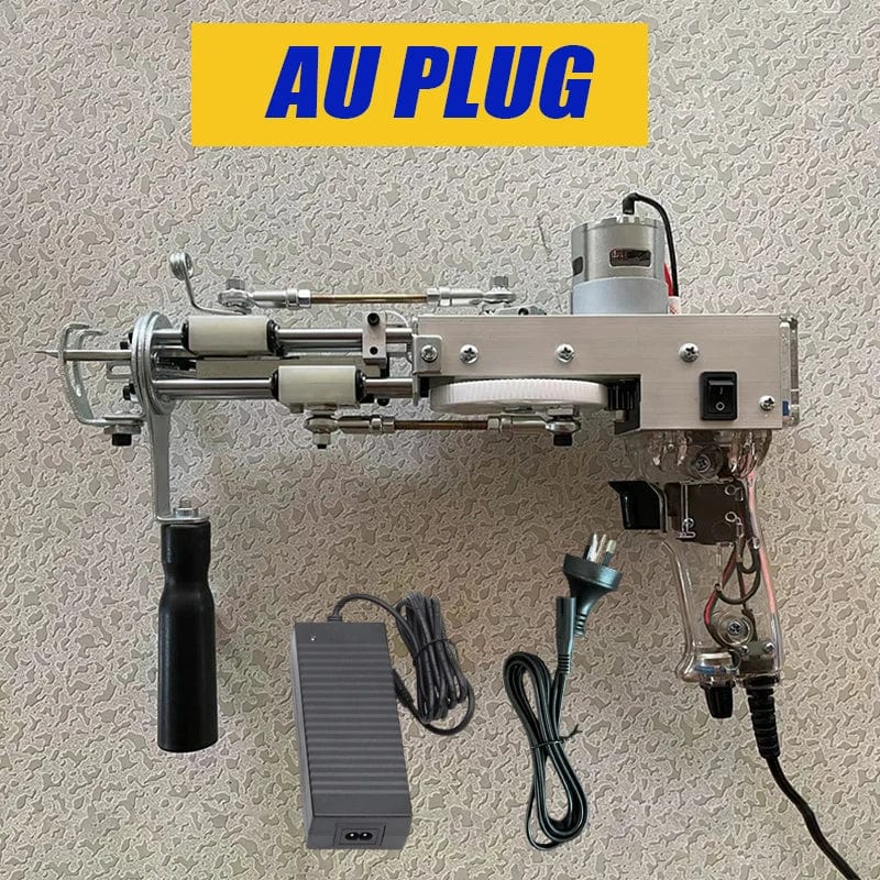 Tufting Gun 2 In 1 Starter Gun Loop Pile Cut Pile Rug Tufting Gun Carpet Making Gun Electric Carpet Sewing Machine DIY Tools