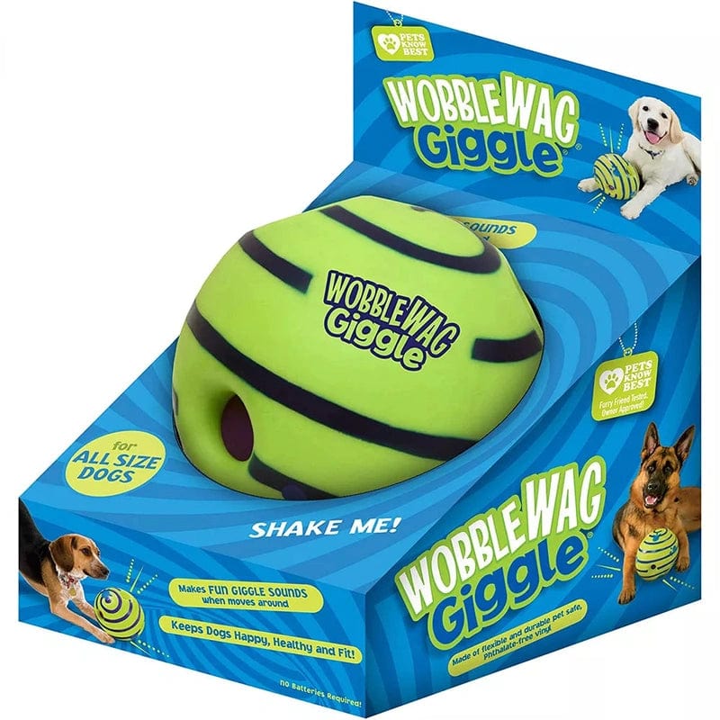 Glowing Giggles: Wobble Wag Giggle Glow Ball - Interactive Fun As Seen On TV
