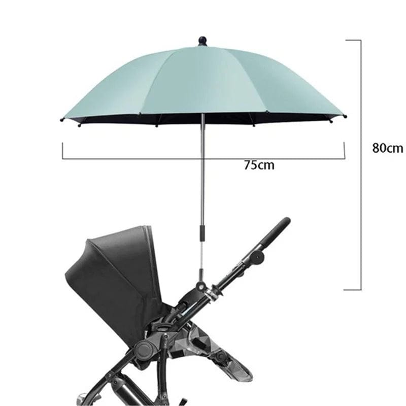 UV Protection Baby Stroller Umbrella: Sunscreen Rain Cover - Universal Accessory