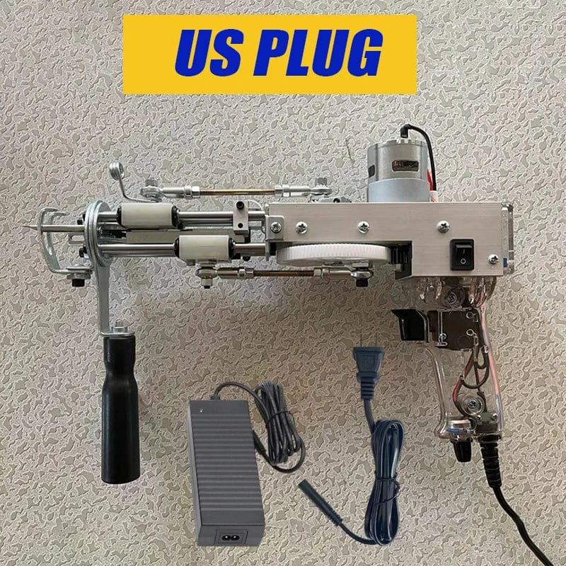 Tufting Gun 2 In 1 Starter Gun Loop Pile Cut Pile Rug Tufting Gun Carpet Making Gun Electric Carpet Sewing Machine DIY Tools