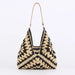 Large Capacity Vintage Straw Tote Bags for Women - Elegant Summer Shoulder Handbags