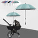 UV Protection Baby Stroller Umbrella: Sunscreen Rain Cover - Universal Accessory