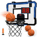 Mini Basketball Hoop Suit - Indoor/Outdoor Door Hoop with Infrared Sensor & Steel Rim