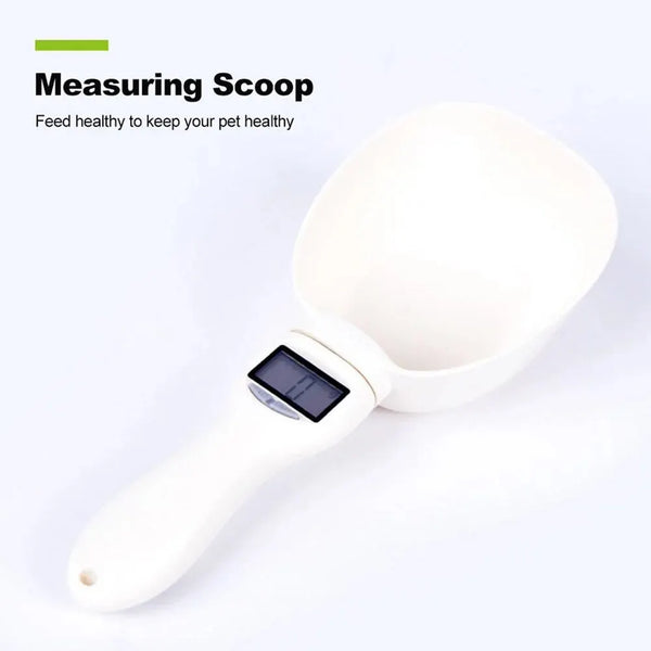 Digital Pet Food Scale - LCD Precision Weighing Measuring Spoon