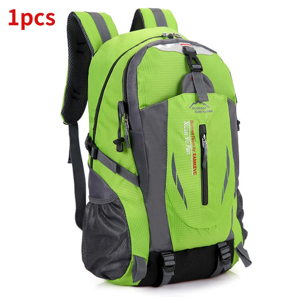 Outdoor Mountaineering Backpack - 36-55L, Unisex, Nylon