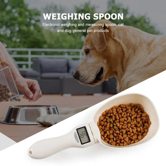 Digital Pet Food Scale - LCD Precision Weighing Measuring Spoon