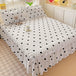 Bonenjoy Bed Skirt Cartoon Style Bed Cover Ruffled Bedsheet falda de cama Quilted Mattress Covers Lace Bedspread No Pillowcase