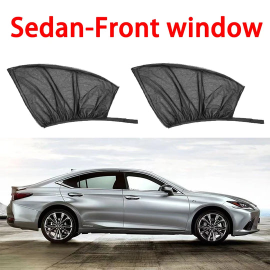 Auto UV Protection Sunshade Mesh - Stylish Car Sun Visor for Sedans & SUVs