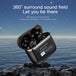 True Wireless Earbuds for iPhone, Samsung, Huawei - Waterproof, HiFi Quality